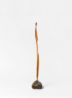 Lucas Tandokwazi Sithole - Sculpture 46.5 X 10 X 9Cm (18 5/16 X 3 15/16 X 3 9/16In)