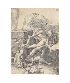 Lucas Van Leyden - Cain Killing Abel 3