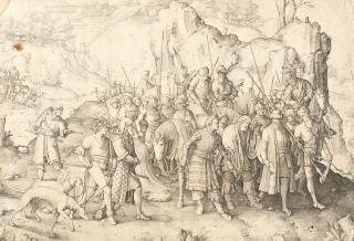 Lucas van Leyden - Die Bekehrung des Paulus