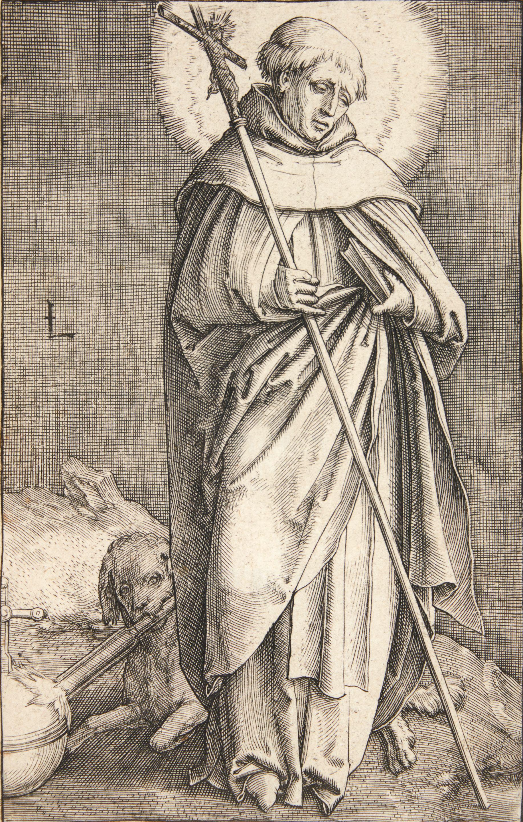 Lucas van Leyden - Saint Dominic