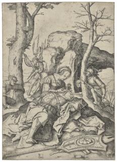Lucas Van Leyden - Samson and Delilah