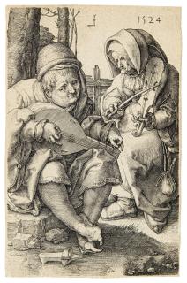 Lucas Van Leyden - The Musicians (New Hollstein 155)
