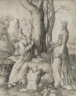Lucas Van Leyden - The Temptation Of Saint Anthony  