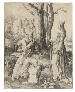 Lucas Van Leyden - The Temptation of Saint Anthony