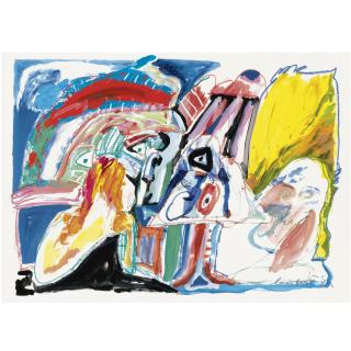 Lucebert - Dutch Untitled