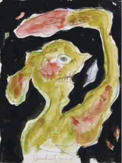 Lucebert - Figure With Raised Arm