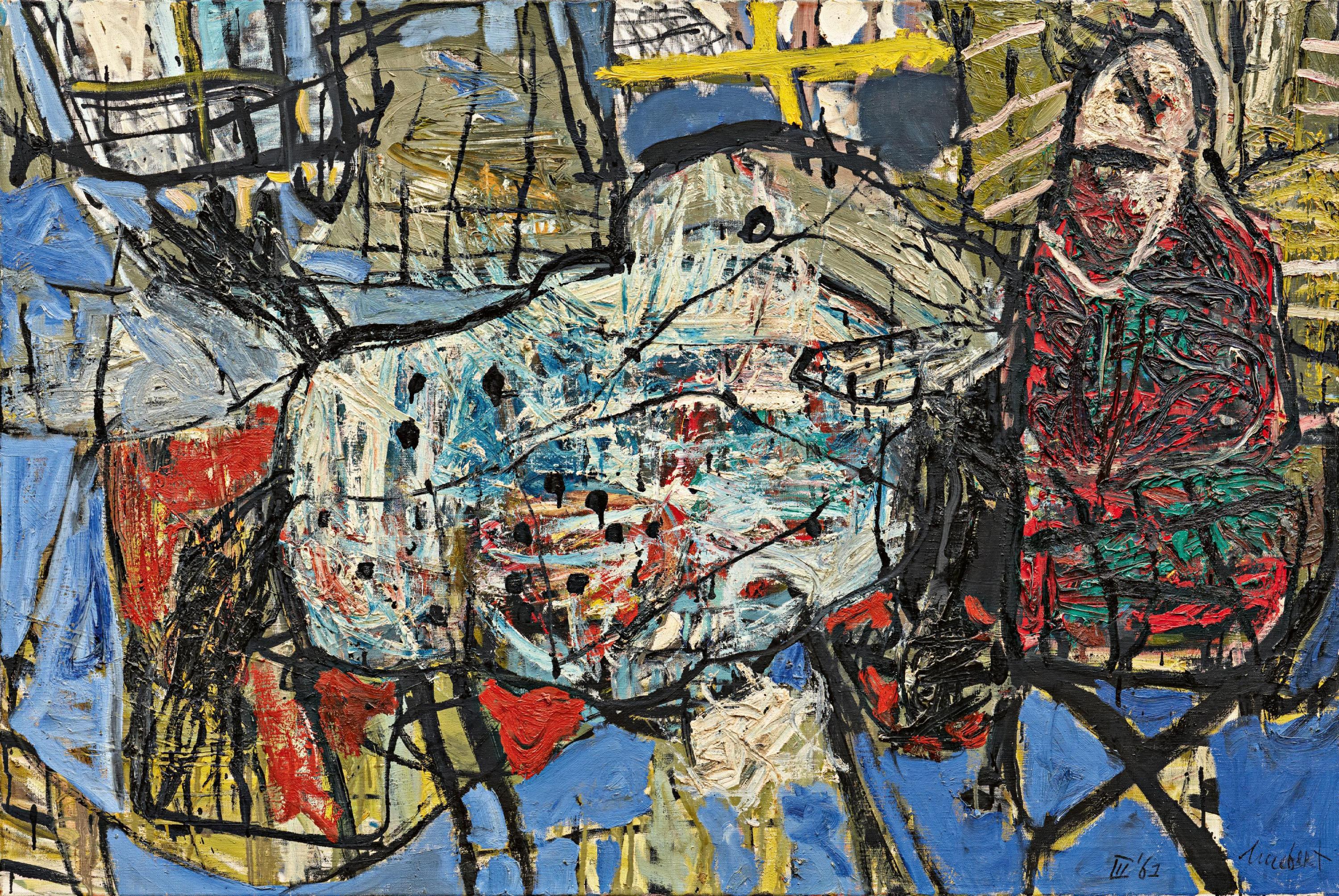 Lucebert - In de Stal III.