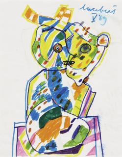 Lucebert - Ohne Titel (Figur)