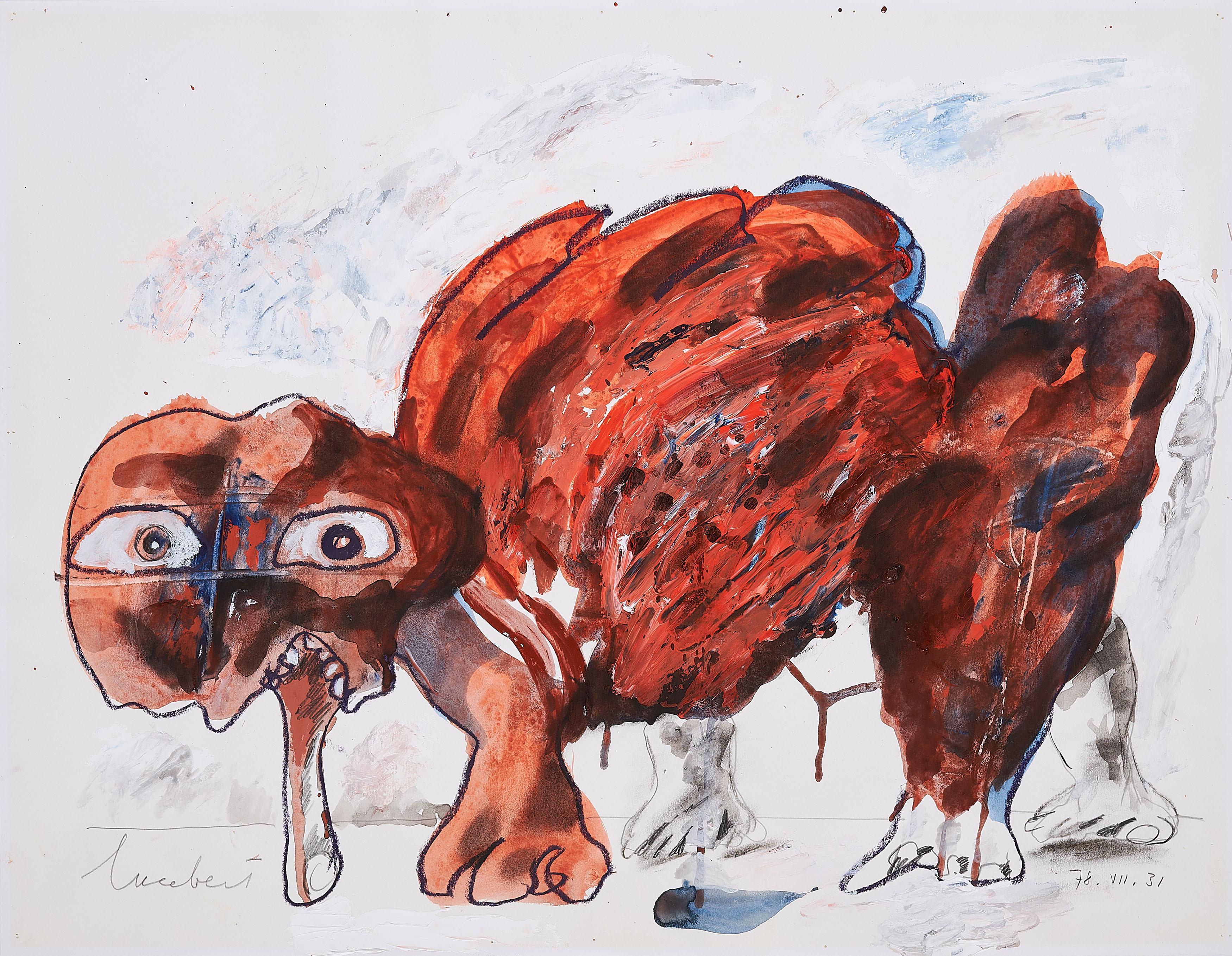 Lucebert - Ohne Titel.