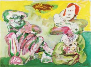 Lucebert - Satyr met venus der cyclopen