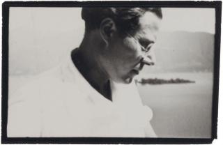 Lucia Moholy - László Moholy-Nagy, Rapallo, c. 1940