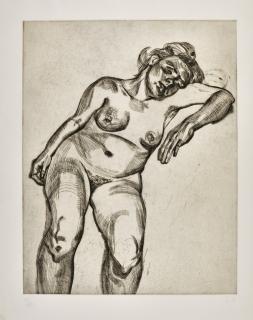 Lucian Freud, O.M., C.H. - Blond Girl (Hartley 24; Figura 33)