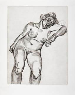 Lucian Freud, O.M., C.H. - Blond Girl (Hartley 24; Figura 33)