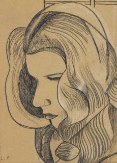 Lucian Freud, O.M., C.H. - Head Of A Girl