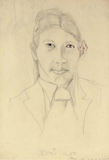 Lucian Freud, O.M. - Portrait of James Iliff