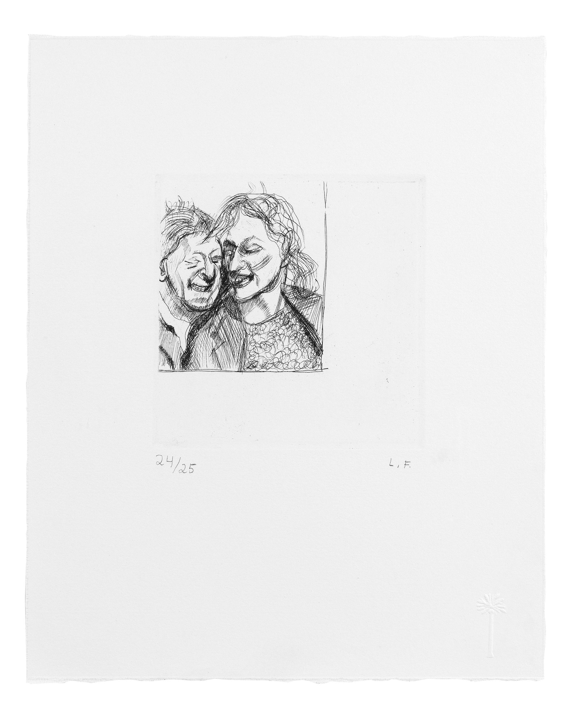 Lucian Freud - A Couple