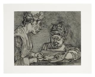 Lucian Freud - After Chardin