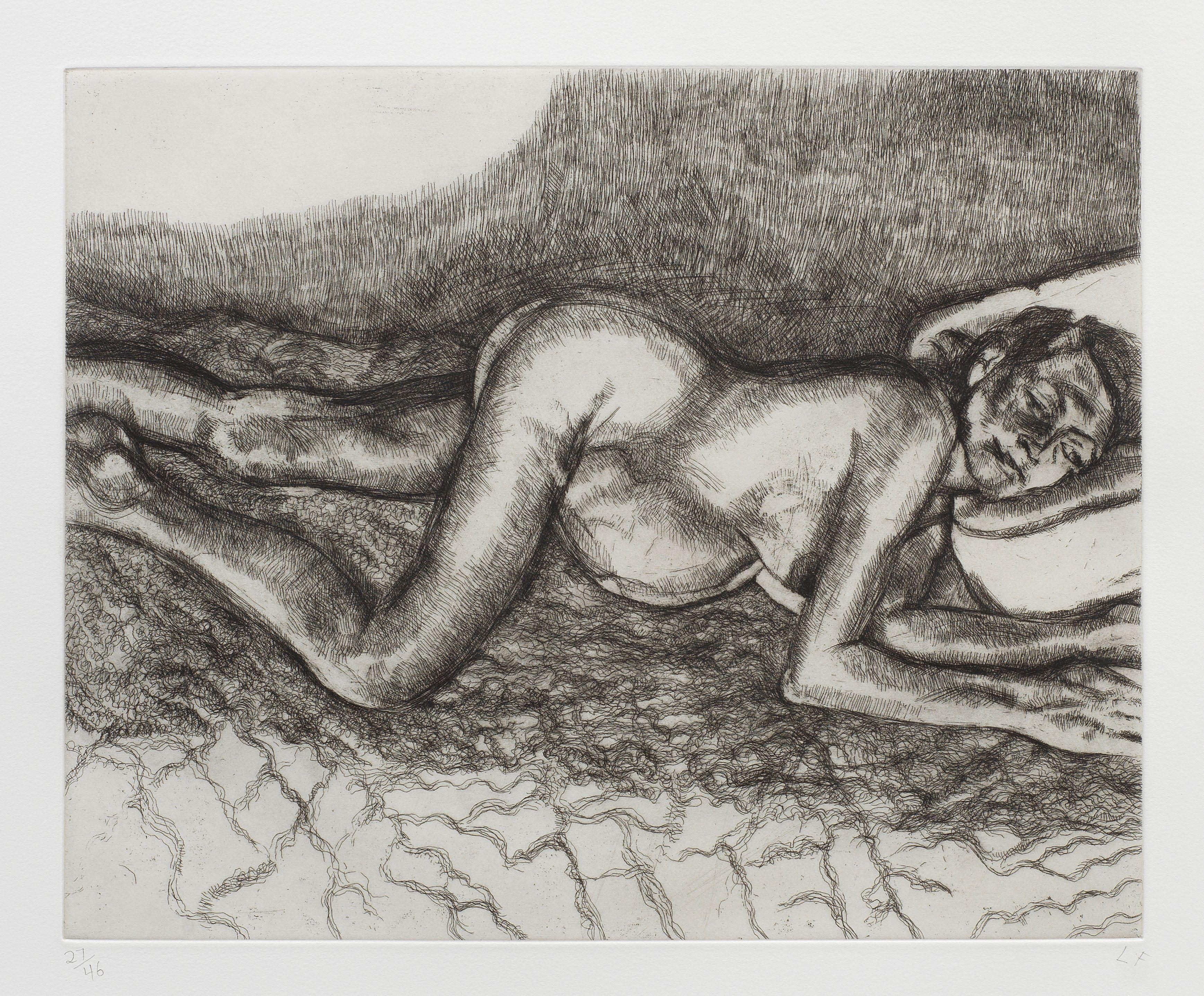 Lucian Freud - Before the Fourth 2004, 2004