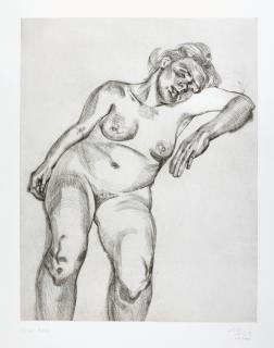Lucian Freud - Blond Girl (Hartley 24; Figura 33)