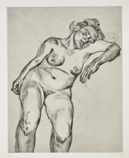Lucian Freud - Blond Girl (Hartley 24; Figura 33)