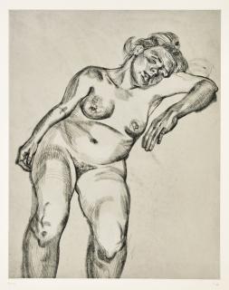 Lucian Freud - Blond Girl (Hartley 24; Figura 33)