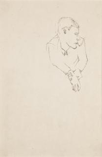 Lucian Freud - Boy Clasping His Wrist
