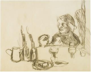 Lucian Freud - Christmas Day Lunch