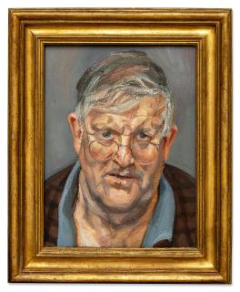 Lucian Freud - David Hockney
