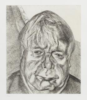 Lucian Freud - Donegal Man, 2007