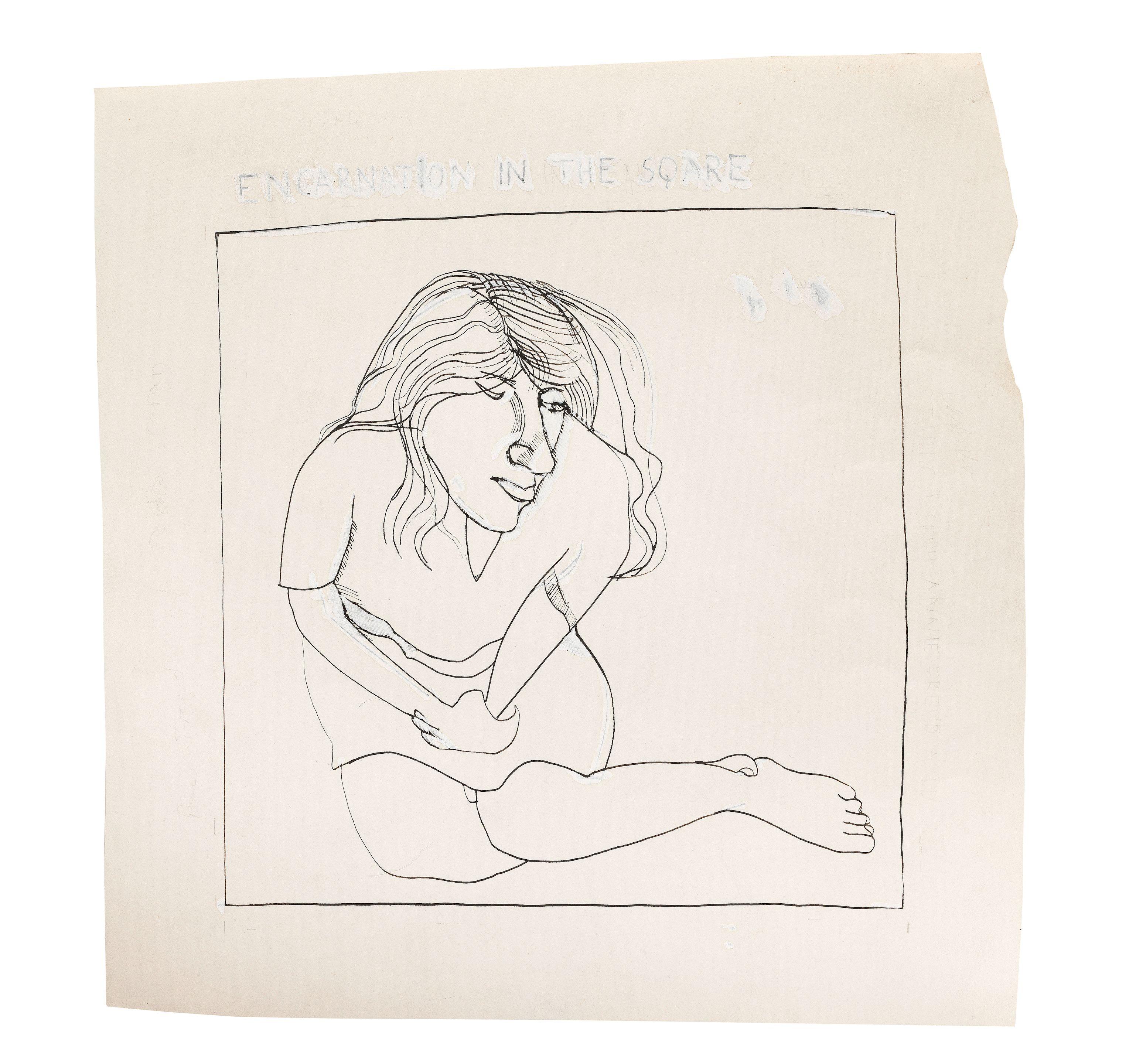 Lucian Freud - Encarnacion \'in the Square\'