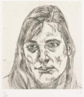 Lucian Freud - Esther (Hartley 43)