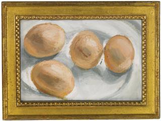 Lucian Freud - Four Eggs On A Plate