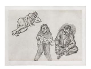 Lucian Freud - Four Figures