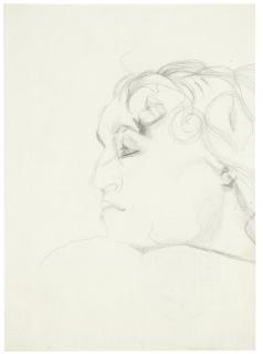 Lucian Freud - Girl In Profile