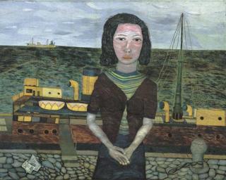 Lucian Freud - Girl on the Quay
