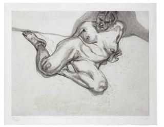 Lucian Freud - Girl Sitting (Hartley 33)