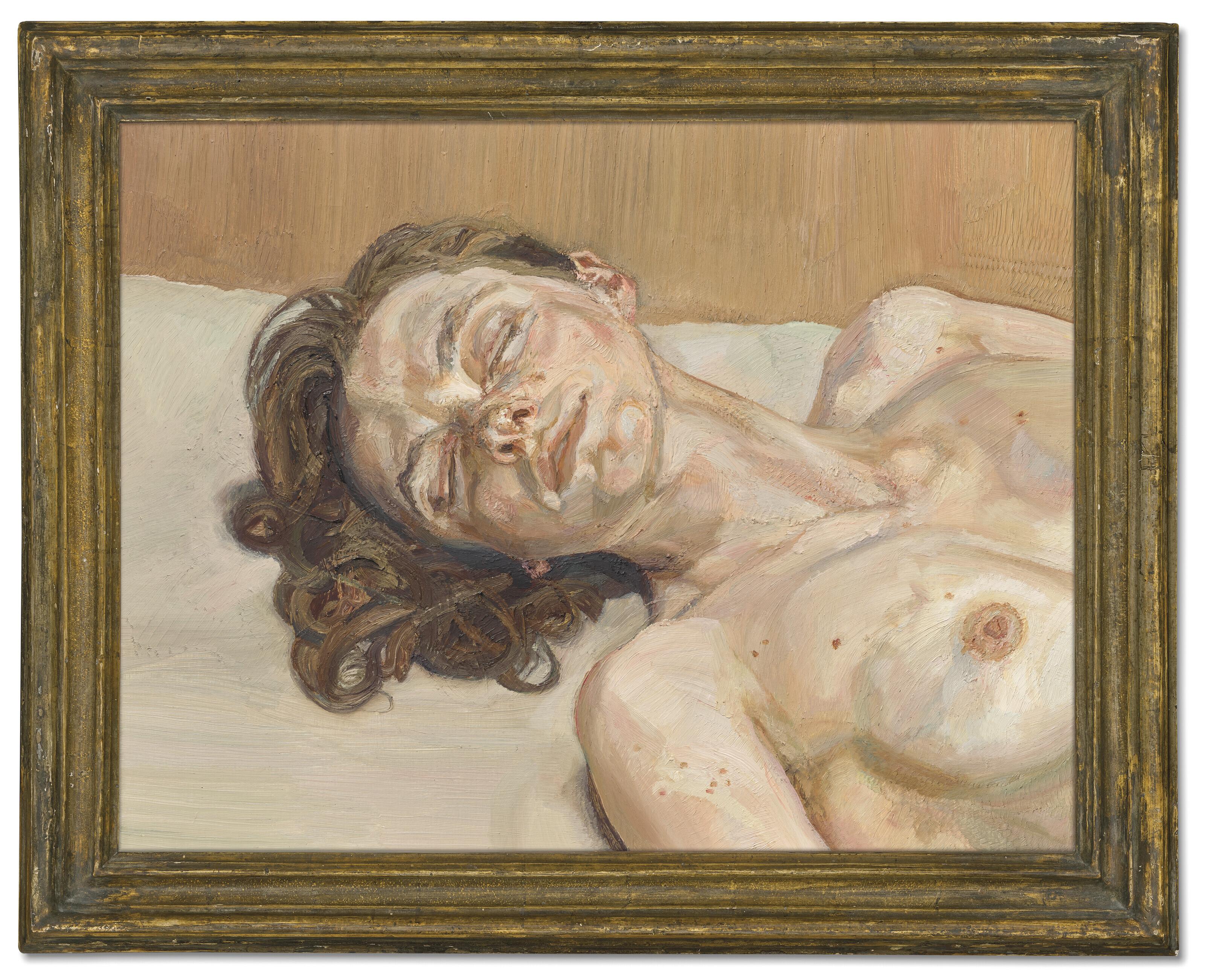 Lucian Freud - Girl with Closed Eyes