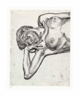 Lucian Freud - Head And Shoulders Of A Girl