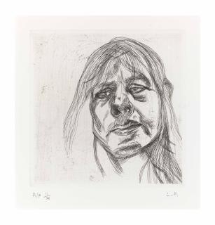 Lucian Freud - Head of a Woman