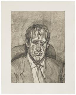 Lucian Freud - Head of an Irishman