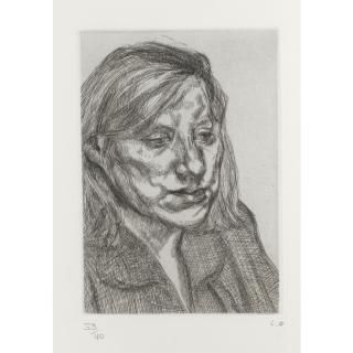 Lucian Freud - Head Of Ib (Hartley 35)