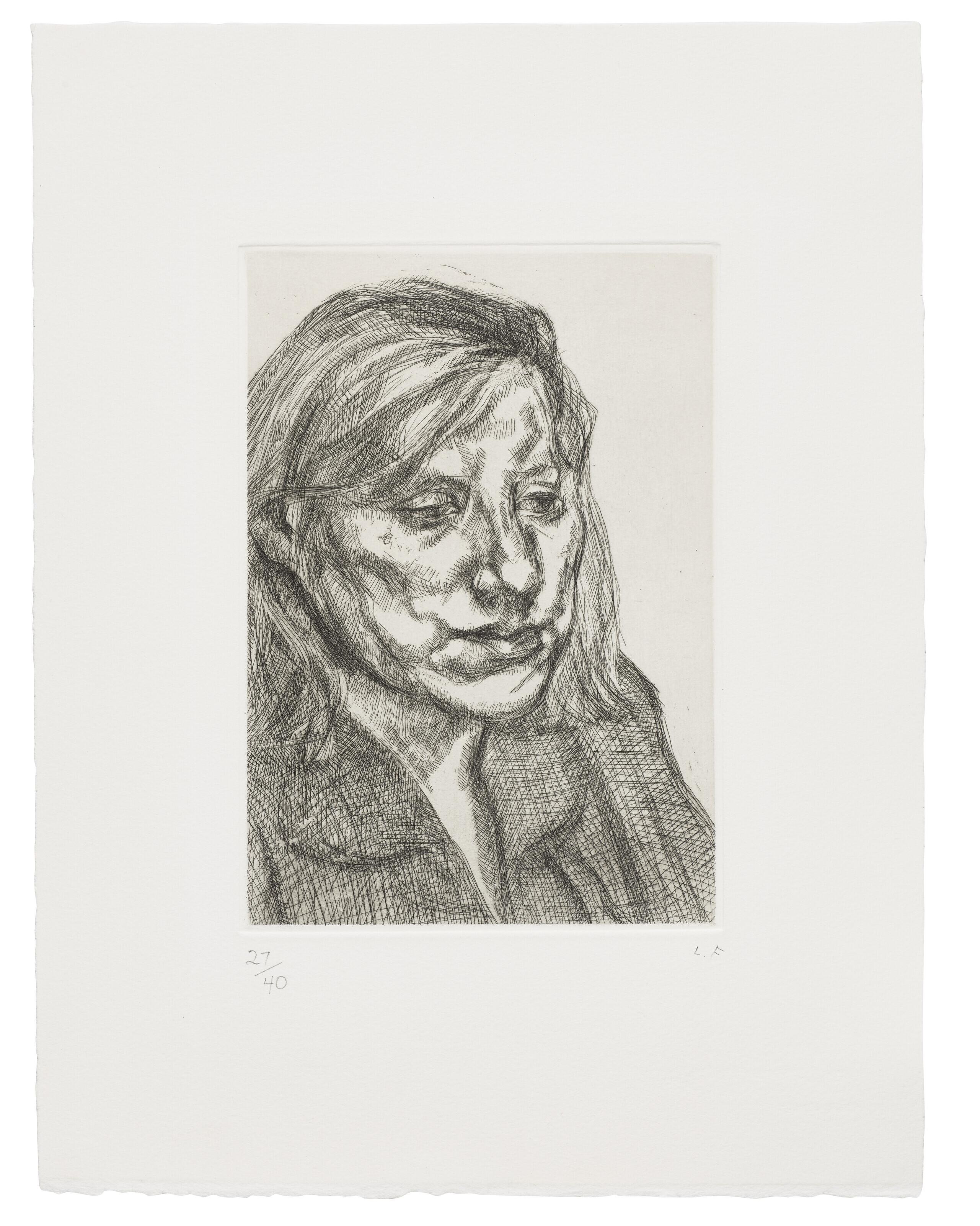 Lucian Freud - Head of Ib