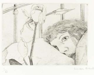 Lucian Freud - Ill in Paris (Hartley 4)