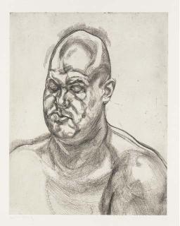 Lucian Freud - Large Head (Hartley 47)