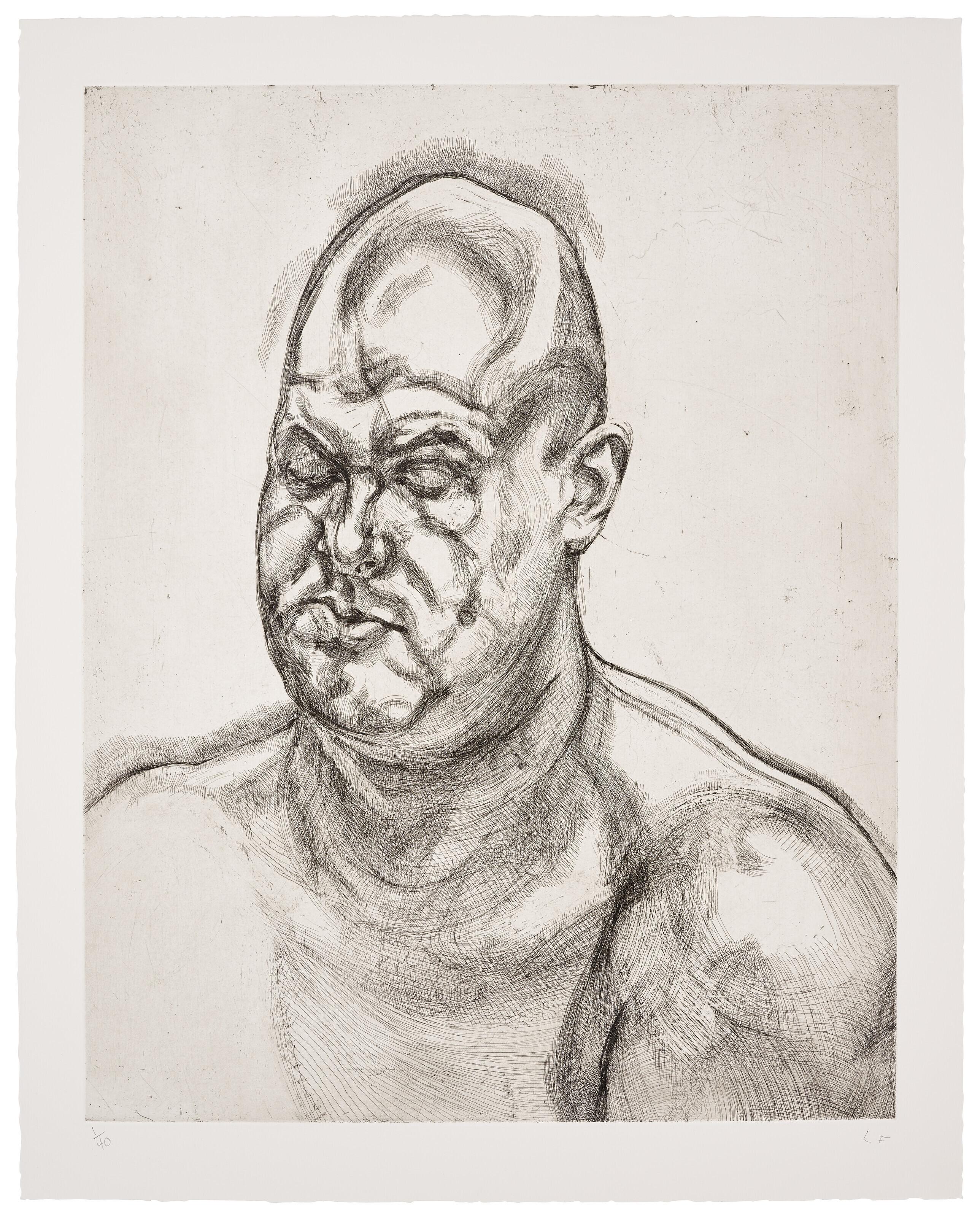 Lucian Freud - Large Head