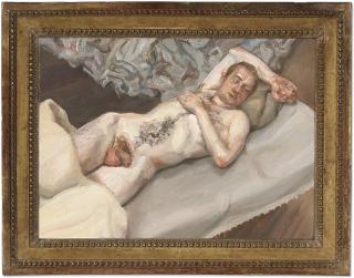 Lucian Freud - Man Resting