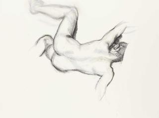 Lucian Freud - Naked Man on a Sofa