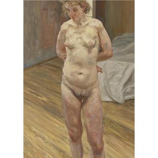 Lucian Freud - Naked Portrait Standing