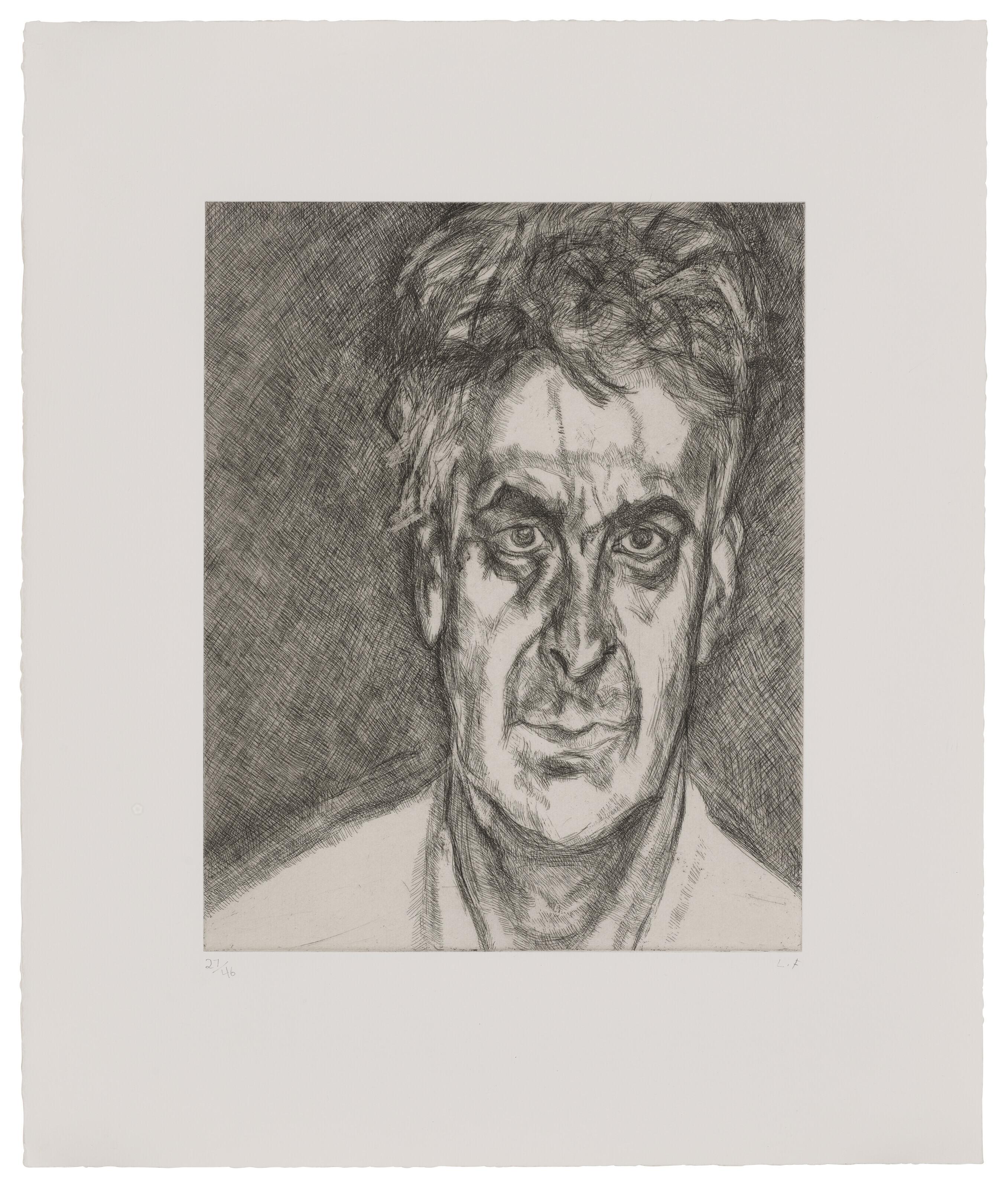 Lucian Freud - Portrait Head