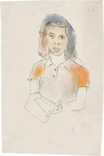 Lucian Freud - Portrait Of Kitty Garman